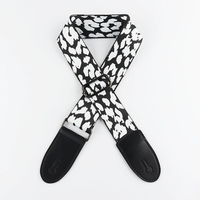 Usine Personnalisé Style Ethnique Sangle De Guitare Nylon Sangle Ceinture En Cuir jacquard tissu matériel personnalisé épaule guitare sangles