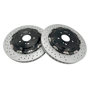Rotor de freno de disco de dos piezas flotante de piezas de automóvil OE # A2124230412 para freno de disco Benz <span class=keywords><strong>Amg</strong></span> C63S <span class=keywords><strong>Amg</strong></span> - Product Image 5