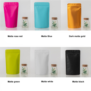 Bolsa de Papel de Aluminio de Color, Bolsa Vertical Esmerilada con Cierre Hermético, para Alimentos, Té, Caja Sorpresa, Cebo para Peces, Polvo, Empaquetado al por Mayor - Product Image 6