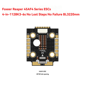Ventes chaudes Foxeer Reaper F4 Mini 128K 45A BL32 4in1 ESC 20*20mm M3 Contrôleur de vitesse électronique en plastique Accessoires de drone de course - Product Image 5