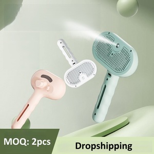 Spazzola Elettrica Silenziosa 4-in-1 per Toelettatura Gatti, Autopulente, Antistatica, Portatile ed Efficace, <span class=keywords><strong>con</strong></span> Vapore per Animali Domestici a Pelo Lungo e Cani - Product Image 3