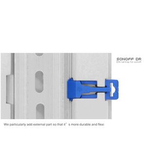 กล่องกันน้ำ <span class=keywords><strong>R2</strong></span> <span class=keywords><strong>sonoff</strong></span> DR DIN Rail TRAY บ้านอัจฉริยะโมดูลบ้านอัตโนมัติแบบปรับได้สำหรับ <span class=keywords><strong>sonoff</strong></span> <span class=keywords><strong>Basic</strong></span> - Product Image 4
