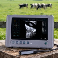 Moniteur IPS à large angle de vue de 120 degrés pour échographie, avec corps étanche submersible et exportation d'images externes pour usage professionnel en élevage T1