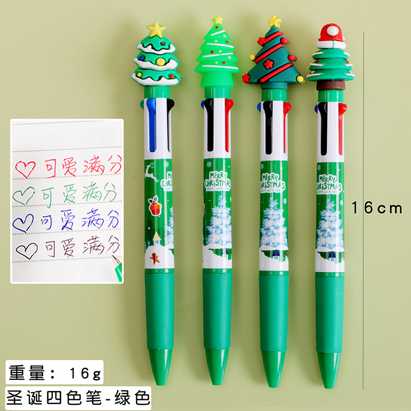 Bullet type 0.5 - christmas green pen holder [single price]