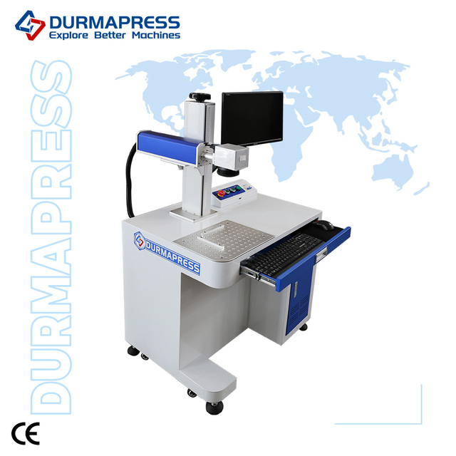 High Speed Desktop Laser Marking Machine CE for Flyer Marking on Metal Tags