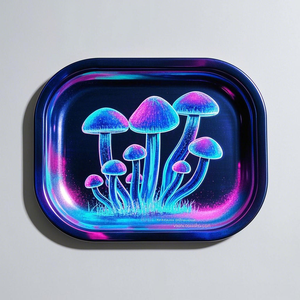 Эксклюзивный металлический лоток для курения, Яркий индивидуальный дизайн, Заводская Прямая цена, оптовые скидки, быстрая доставка - Product Image 6