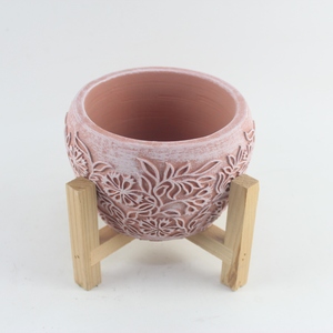 OEM & ODM vasi di <span class=keywords><strong>cemento</strong></span> Bonsai rotondi per interni in <span class=keywords><strong>cemento</strong></span> con decorazioni da giardino fioriere personalizzabili per interni ed esterni <span class=keywords><strong>vaso</strong></span> fioriera - Product Image 2