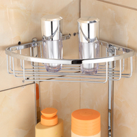 Étagère de douche d'angle en laiton à 3 niveaux, étagère d'angle de salle de bain noire, étagère de douche d'angle