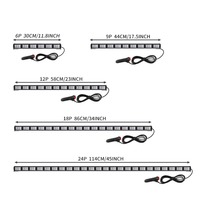 114cm Auto LED Chasing Warnleuchte APP Fernbedienung Auto Multifunktions-Not blitz Ampel für Offroad Truck SUV