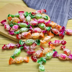 Factory Prices Clearly Fruit Hard Candy Lollipops Old-Style Fruit Candy