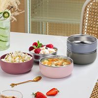 Offre Spéciale : Assiette Bébé Personnalisable avec Logo, en Acier Inoxydable 304 à Trois Compartiments, Assiette en Silicone pour Tout-Petits
