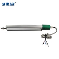 Capteur de déplacement magnétostrictif haute précision Miran MTC 200 mm, sortie analogique, installation externe, capteurs pour hydrocylindre