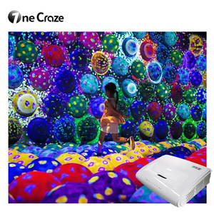 Aire de jeux intérieure, projection holographique 3D sur le sol, jeu de réalité augmentée, sphère de saut immersive, système de divertissement interactif pour enfants - Product Image 6
