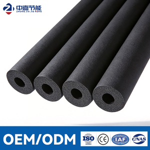 Tubería de Espuma de PVC NBR de Alta Densidad, Aislamiento Térmico Flexible, Insonorizante, Resistente al Fuego, Ecológica, para Uso en Almacenes - Product Image 1