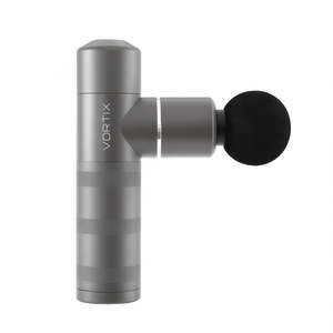 Mini Pistola de Masaje Vortix Plateada, Recargable, con Batería de Litio, Dispositivo de Masaje Corporal - Product Image 1