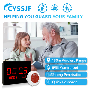 Wireless Nurse <strong>Call</strong> <strong>Button</strong> Kit Hospital Clinic Emergency Alarm Pager System Patient <strong>Call</strong> System - Product Image 3