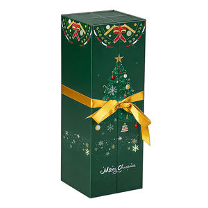 Vente en gros <span class=keywords><strong>d</strong></span>'usine : Boîte de calendrier de l'Avent de luxe magnétique, vide, 24 jours, avec ruban - Product Image 3