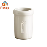 Nettoyeur de pattes pour animaux de compagnie Petop, portable, en silicone souple, facile à utiliser, non toxique, imperméable, pour chiens, chiots, extérieur, maison