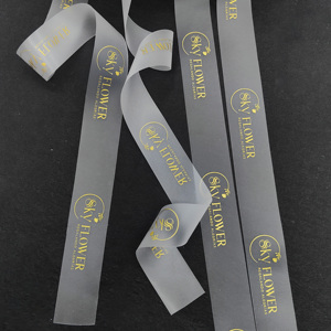 <span class=keywords><strong>Cinta</strong></span> de TPU <span class=keywords><strong>Transparente</strong></span> Personalizada <span class=keywords><strong>al</strong></span> <span class=keywords><strong>por</strong></span> <span class=keywords><strong>Mayor</strong></span>, de Lujo, de 4 cm (1.5 Pulgadas), con Logotipo de Marca Impreso en Tinta Dorada, para Regalo - Product Image 5