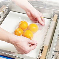 Machine à sceller sous vide pour aliments à chambre profonde à usage domestique machine à emballer les semences de riz pomme de terre viande matériaux en papier plastique pompe pochette de base