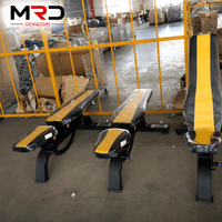 Banc de musculation réglable MRD, banc multi-positions, équipement d'entraînement de force pour salle de sport, centre de remise en forme, salle de sport à domicile