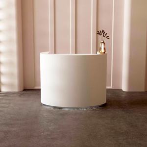 2026 Beauty Parlor Cashier Clothing Store Medical Beauty Stainless Steel Small <b>bar</b> <b>Table</b> Lights Luxury Company Front Desk - Product Image 5