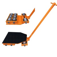 Équipement de déplacement de machines lourdes Patins de déplacement de machines orientables Rouleau de glisse
