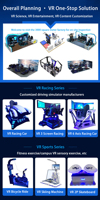 Blaze Racing VR Simulator Car Game Machine Interior Interactive MR Equipment Asiento de movimiento para centros comerciales Hecho de fibra de vidrio