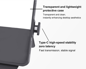 [Prêt pour la PPWR] Étui clavier USB-C filaire robuste sans batterie pour <span class=keywords><strong>iPad</strong></span> 10e/11e génération, touches anti-effraction et étanchéité IPX4 pour les appels d'offres scolaires - Product Image 4