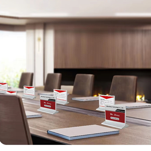 Custom Factory 7.5 Inch App Electronic Nameplate Wireless E Ink Paper Conference Meeting <b>Table</b> Name <b>Card</b> Signage For Meeting - Product Image 4