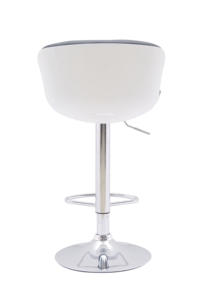 Bộ Ghế Quầy <span class=keywords><strong>Bar</strong></span> Gồm 2 Ghế <span class=keywords><strong>Bar</strong></span> Có Thể Điều Chỉnh Độ Cao Bằng Da Pu Bộ Đếm Thủy Lực Xoay Màu Xám Ghế Quán <span class=keywords><strong>Bar</strong></span> Đảo Vuông Cho Nhà Bếp - Product Image 5