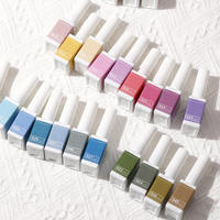Grosir 15ml 48 Warna Set Cat Kuku Gel UV LED Satu Warna Satu Botol untuk Salon Kuku Seni Kuku Kecantikan Manikur Berkualitas Tinggi