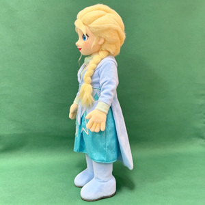 Costume da Mascotte <span class=keywords><strong>Elsa</strong></span> Personalizzato di Alta Gamma, Personaggio dei Cartoni Animati, Immagine da Principessa, Capelli Realistici, Accessori per Camminare - Product Image 4
