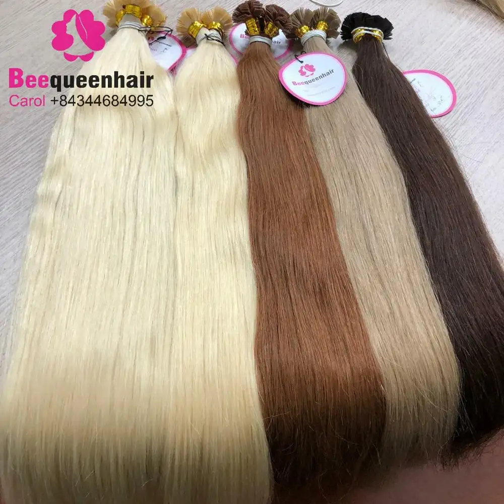 Human Fusion Hair I Tip Remy Pre Bonded Hair Extension from Beequeenhair