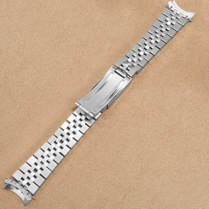 Cinturino di Lusso in Acciaio Inossidabile con <span class=keywords><strong>Logo</strong></span> Personalizzato da 18/19/20/22mm per Rolex per GT3 Pro 46mm 43mm, Bracciale ad Anello in Metallo Massiccio - Product Image 5