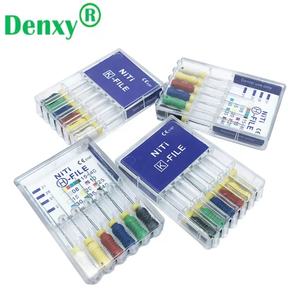 Denxy Limes endodontiques dentaires Utilisation manuelle Fichiers K <span class=keywords><strong>Niti</strong></span> Carré H Fichiers manuels Taille 10 6 pièces/par boîte Utilisation manuelle - Product Image 4