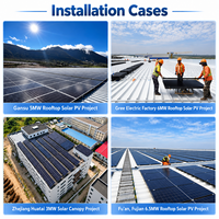 Support photovoltaïque en aluminium extrudé pour l'installation de panneaux solaires en entrepôt frigorifique
