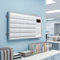 Système d'Appel Sans Fil pour Patients Hospitaliers : Bouton d'Appel Sans Fil, Récepteur Hôte, Écran d'Affichage Double Face pour Couloir