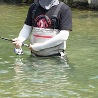Vente en gros de cuissardes de pêche en tissu 3 couches de qualité supérieure pantalons de pêche à la mouche cuissardes de pêche imperméables