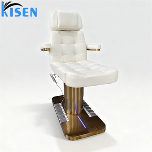 KISEN New Arrival Comfortable Electric Massage <b>Bed</b> Chair 3 Motors Beauty Lash <b>Bed</b> Facial Spa Massage Table Tattoo Massage <b>Bed</b> - Product Image 4
