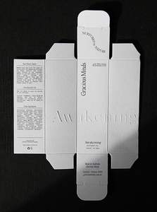 Customized Small Cardboard Rigid Cosmetic Gift Packaging <b>Box</b> Gold Foil Vanishing Matt Lamination Embossing UV Coating-Wholesale - Product Image 4