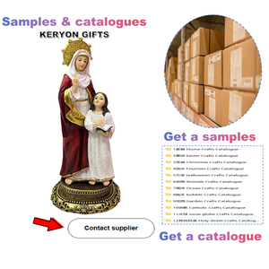 بيع بالجملة نحت ديني مخصص أسلوب النهضة سانت آن مع تمثال ماري مصنوع من الراتنج - Product Image 5