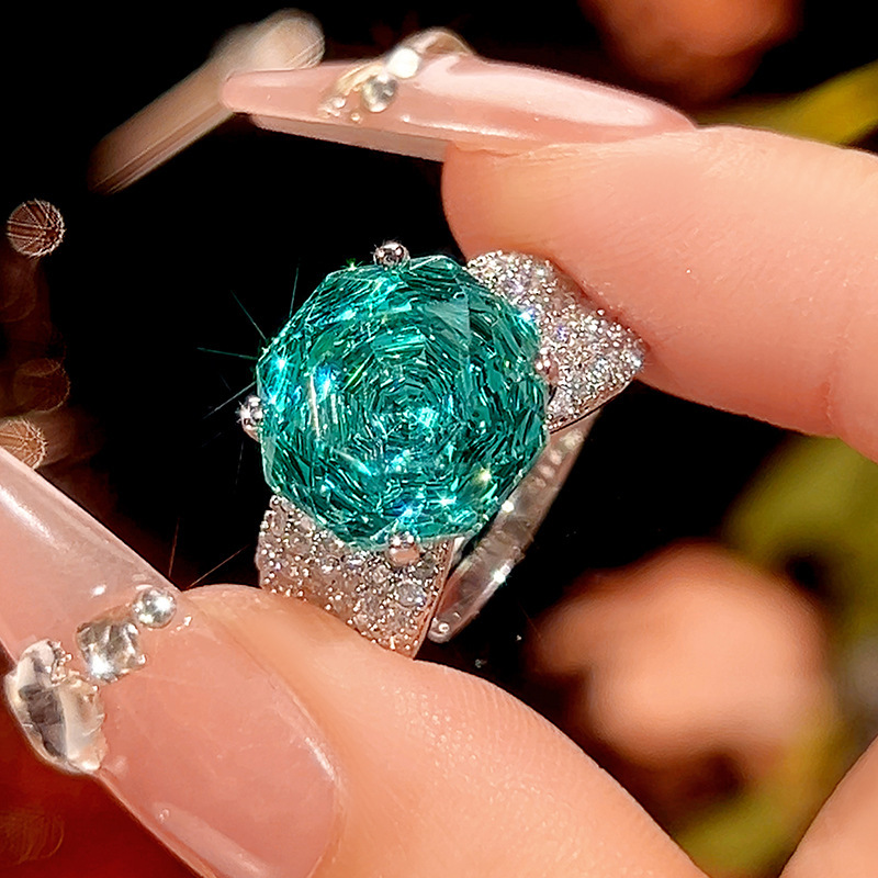 open size Parra green ring