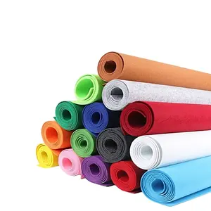 Nhà sản xuất 100% polyester kim đấm vải không dệt cảm thấy vải