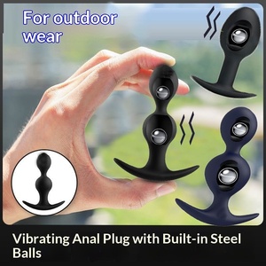 Tapón Anal y <span class=keywords><strong>Bolas</strong></span> Vibratorias Portátiles, Expandibles, para <span class=keywords><strong>Uso</strong></span> en Exteriores, Juguete Anal con Cola Erótica para Hombres y Mujeres - Product Image 2