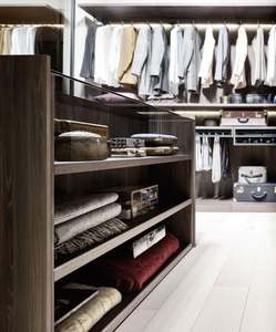 Armoire Walk-in Moderne Professionnelle en Matériel de Haute Qualité, Panneau HDF, pour Chambre à Coucher, Vente en Gros - Product Image 3