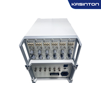 Amplificateur de charge à 6 canaux ShiAo SAPE08 - Processeur de signal de détection de vibrations pour capteur piézoélectrique multicanal