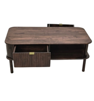 Table basse de rangement en bois de haute qualité pour la maison, le salon, le bureau, l'hôtel et la salle de séjour – Meuble de table basse haut de gamme