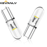 Lampe de lecture haute luminosité voiture transparente T5 COB LED ampoules Auto voitures lumière intérieure