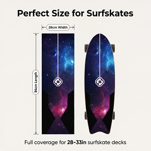 Bande adhésive antidérapante de couleur personnalisée avec revêtement de sable coloré pour skateboard, <span class=keywords><strong>surfskate</strong></span>, longboard et trottinette - Product Image 5